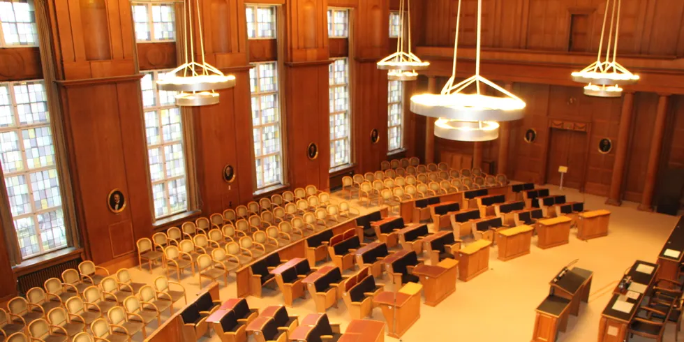 Sitzungssaal der Bezirksverordnetenversammlung Tempelhof-Schöneberg